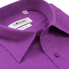 Vīriešu vienkrāsains krekls Nordic, 1139FK-44 cena un informācija | Vīriešu krekli | 220.lv