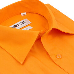 Рубашка для мужчин Nordic, оранжевая цена и информация | Мужские рубашки | 220.lv