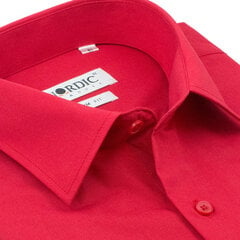 Рубашки однотонные мужские NORDIC, приталенный силуэт - С длинным рукавом 1148F-45 цена и информация | Мужские рубашки | 220.lv