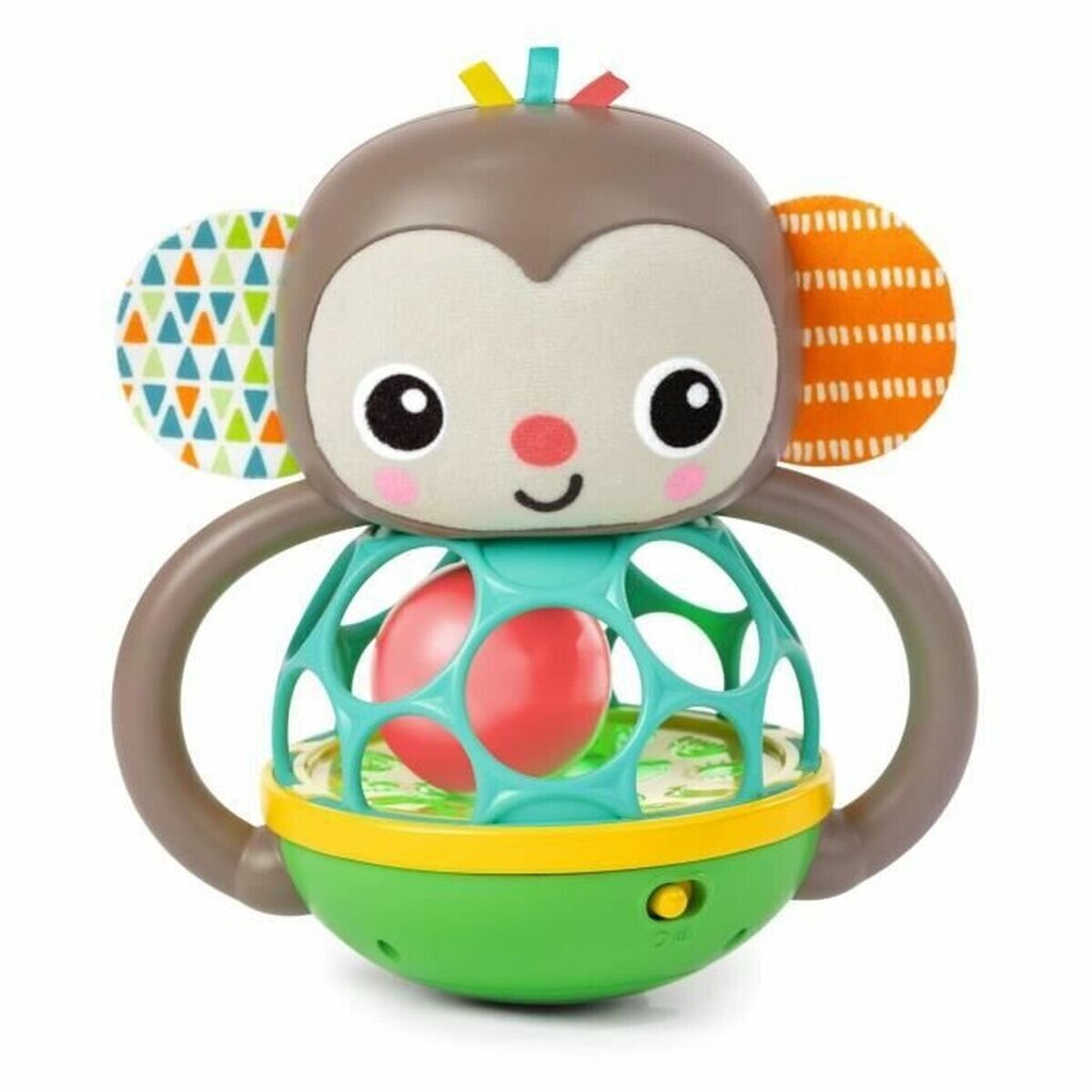 Muzikālā rotaļlieta Bright Starts Monkey цена и информация | Rotaļlietas zīdaiņiem | 220.lv