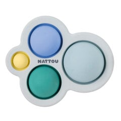 NATTOU Игрушка-прорезыватель Pop it синяя цена и информация | Игрушки для малышей | 220.lv