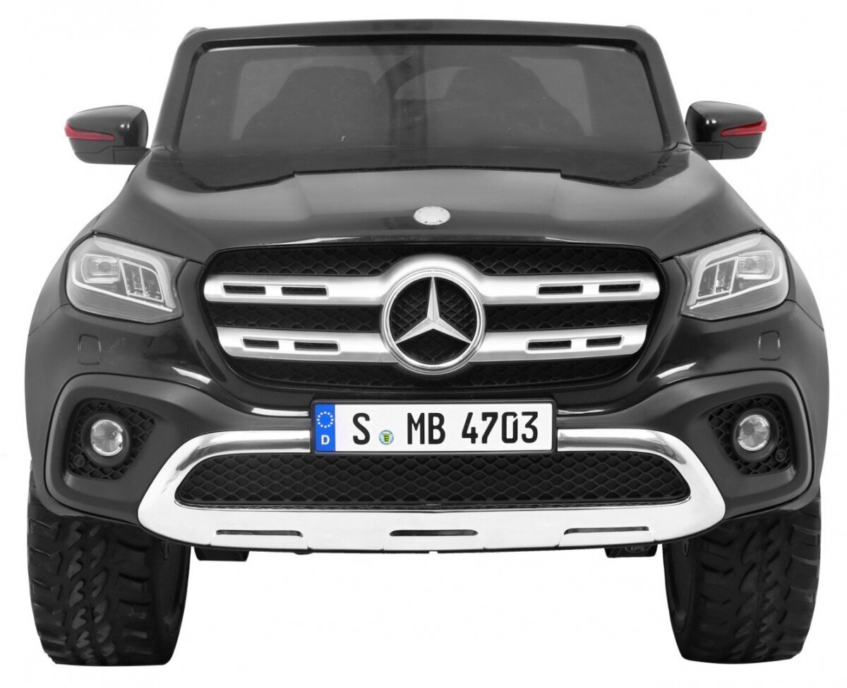 Divvietīgs elektroauto Mercedes Benz X-Class, melns цена и информация | Bērnu elektroauto | 220.lv