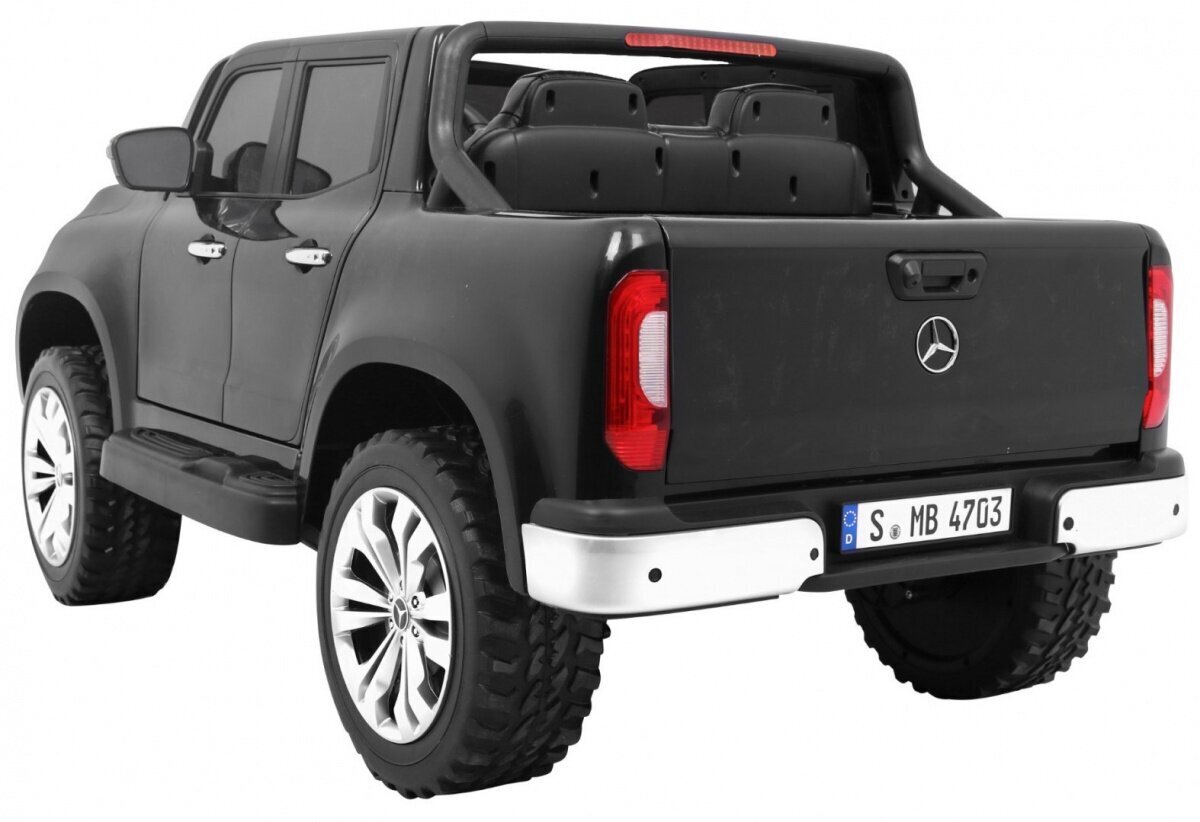 Divvietīgs elektroauto Mercedes Benz X-Class, melns цена и информация | Bērnu elektroauto | 220.lv