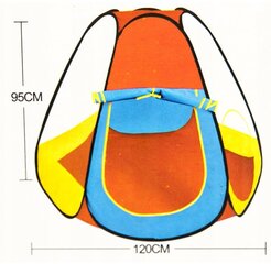 Auduma rotaļu namiņš - telts Tent cena un informācija | Bērnu rotaļu laukumi, mājiņas | 220.lv