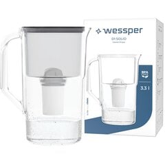 Wessper Aquaclassic Basic 3,3 l ūdens filtrs, filtrs ,melns cena un informācija | Ūdens filtri | 220.lv