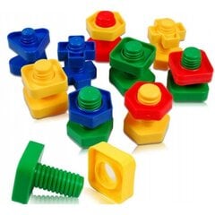 Skrūves-konstruktors Montessori komplekts, 30 gab. cena un informācija | Rotaļlietas zēniem | 220.lv