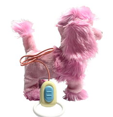 Interaktīvs suns, rozā, 25x18x10cm cena un informācija | Rotaļlietas meitenēm | 220.lv