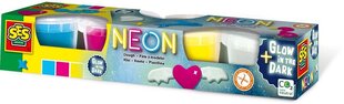 Neona krāsas SES Creative Children's Play Arts And Crafts Neon Colour 00461 04613 cena un informācija | Modelēšanas un zīmēšanas piederumi | 220.lv