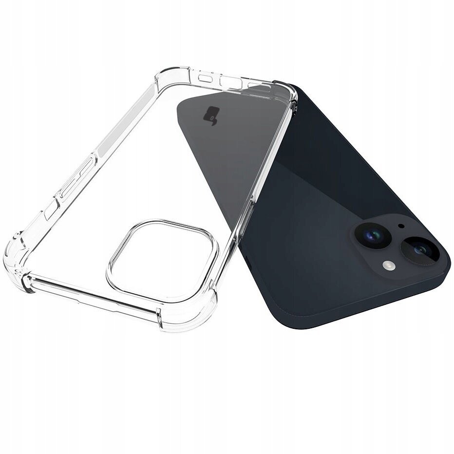 Korpuss Bizon Case Clear Pack Apple iPhone 15 ,caurspīdīgs cena un informācija | Telefonu vāciņi, maciņi | 220.lv