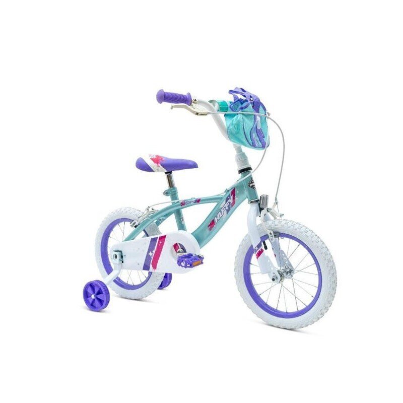 Bērnu velosipēds Huffy Glimmer 14", zils цена и информация | Velosipēdi | 220.lv