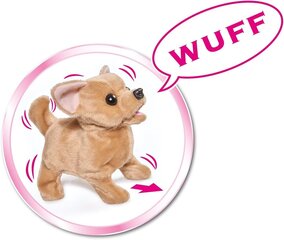 Plīša suns Chichi Love Baby, brūns cena un informācija | Mīkstās (plīša) rotaļlietas | 220.lv