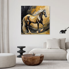 Картина DKD Home Decor, Лошадь (50 x 3 x 150 cm) (2 шт.) цена и информация | Картины | 220.lv