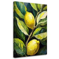 Gleznieciba uz audekla, Citroni cena un informācija | Gleznas | 220.lv
