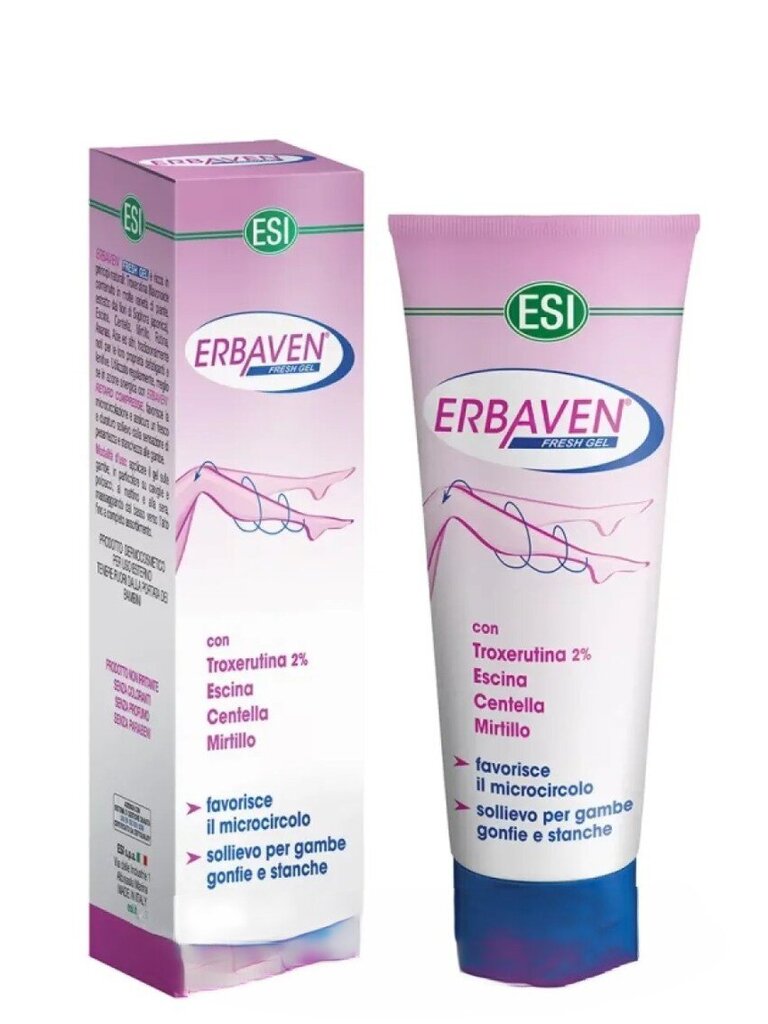 ESI Erbaven fresh gēls priekš kājām, 100 ml цена и информация | Ķermeņa krēmi, losjoni | 220.lv