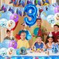 Dzimšanas dienas rotājumi bērniem, 82 gab. цена и информация | Svētku dekorācijas | 220.lv