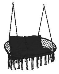 подвесное кресло, черное цена и информация | Гамаки | 220.lv