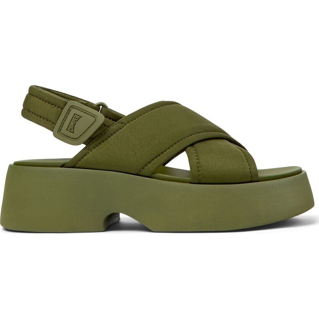 Sandales sievietēm Camper Tasha K201610 323036, zaļas cena un informācija | Sieviešu sandales | 220.lv