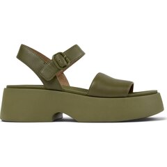 Sandales sievietēm Camper Tasha, zaļas cena un informācija | Sieviešu sandales | 220.lv