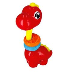 Grabulis - košļājamā rotaļlieta Bam Bam Dinozaurs, 3 mėn+, 1 gab. cena un informācija | Zobu riņķi | 220.lv
