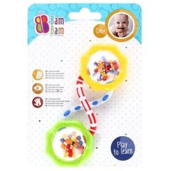 Grabulis - košļājamā rotaļlieta Bam Bam, 3 mėn+, 1 gab. cena un informācija | Zobu riņķi | 220.lv