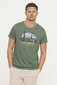 T-krekls vīriešiem Lee Cooper S566, zaļš cena un informācija | Vīriešu T-krekli | 220.lv