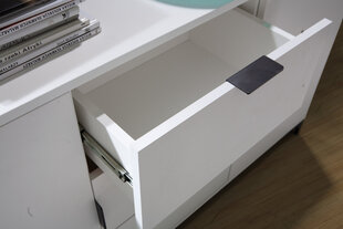 Шкафчик ADRK Furniture Lenea G011, коричневый цвет цена и информация | Шкафчики в гостиную | 220.lv