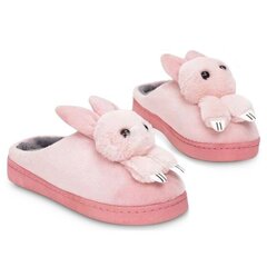 Женские тапочки Lapiti с кроликом розовые 36/37 KP08-12 D PINK 36/37 цена и информация | Шлепанцы, тапочки для женщин | 220.lv