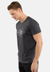 T-krekls vīriešiem T- Sir, pelēks cena un informācija | Vīriešu T-krekli | 220.lv
