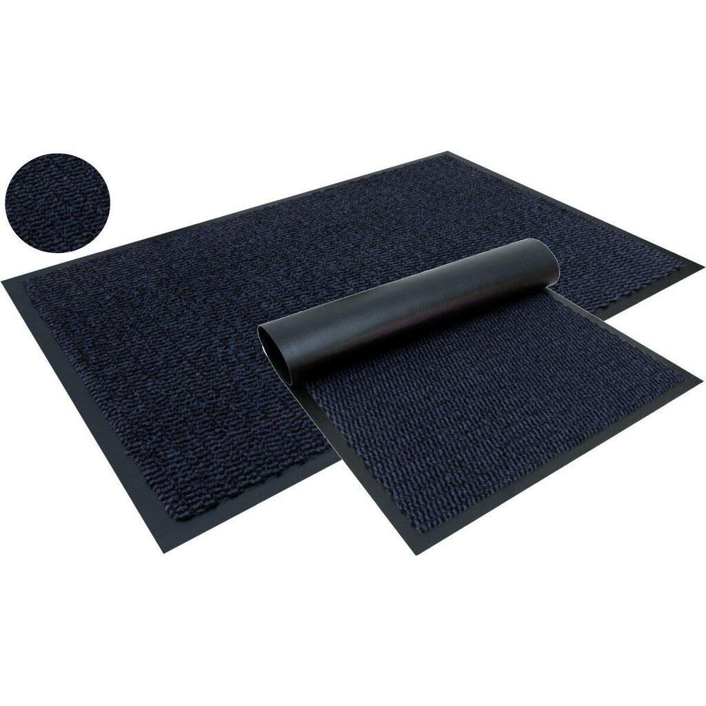 Paklājs, 90x150cm, zils cena un informācija | Kājslauķi | 220.lv