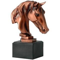 Statuete Zirga galva, 18,5 cm cena un informācija | Interjera priekšmeti | 220.lv