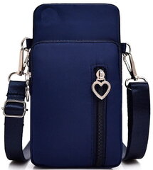 Маленькая женская сумочка N72 синий цена и информация | Женские сумки | 220.lv