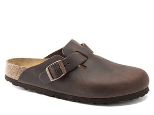 Boston leoi birkenstock 0860133 moterims ruda women's brown 0860133 цена и информация | Шлепанцы, тапочки для женщин | 220.lv