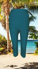 Леггинсы-бриджи для женщин Kinga, синие цена и информация | Женские брюки | 220.lv