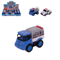 игрушечный автомобиль - полиция, 1 штука цена и информация | Игрушки для мальчиков | 220.lv