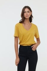 T-krekls sievietēm Lee Cooper, dzeltens cena un informācija | T-krekli sievietēm | 220.lv