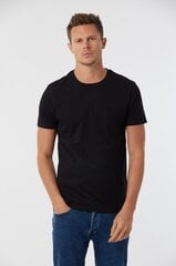 T-krekls vīriešiem Lee Cooper, melns cena un informācija | Vīriešu T-krekli | 220.lv