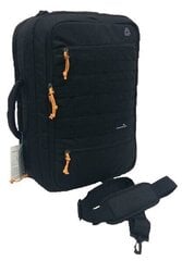 рюкзак moorhead с 3 отделениями, черный цена и информация | Туристические, походные рюкзаки | 220.lv