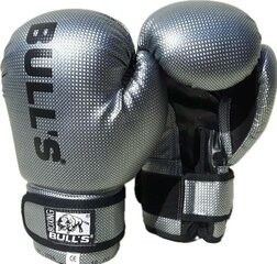 Боксерские перчатки Sportera Bulls серые цена и информация | Боевые искусства | 220.lv