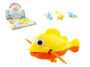 Vannas rotaļlieta Zivs, dažādu krāsu, 10 cm cena un informācija | Ūdens, smilšu un pludmales rotaļlietas | 220.lv