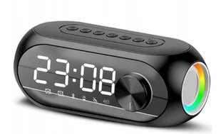 Беспроводной динамик RGB с функцией будильника и часов S8 цена и информация | Аудиоколонки | 220.lv