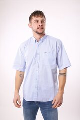 Рубашки M JACOB 8315 BLUE M JACOB 8315 BLUE-XXL цена и информация | Мужские рубашки | 220.lv