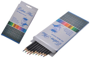 Набор простых карандашей, 12 шт цена и информация | Принадлежности для рисования, лепки | 220.lv