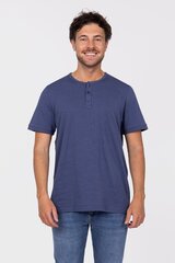 Майки M HENLEY2 4587 INDIG M HENLEY2 4587 INDIGO-XXXL цена и информация | Мужские футболки | 220.lv