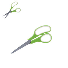 ножницы, 18 см, зеленые цена и информация | Канцелярия | 220.lv