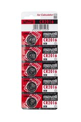 батарейки maxell 5 шт. цена и информация | Батарейки | 220.lv