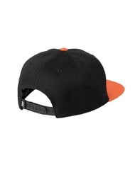 Helly Hansen cepure KENSINGTON FLAT BRIM, melna/oranža cena un informācija | Vīriešu cepures, šalles, cimdi | 220.lv
