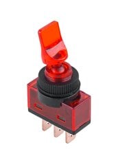 разъем переключателя asw-14d, красный цена и информация | Электрические выключатели, розетки | 220.lv