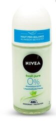 Nivea, Fres.Pure, Antiperspirants, 50 ml cena un informācija | Dezodoranti | 220.lv