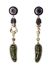 Stella jewelry позолоченные серебряные серьги для женщин с синтетическими камнями, 0E01484A цена и информация | Серьги | 220.lv