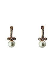 Stella jewelry позолоченные серебряные серьги для женщин с синтетическими камнями, 0E02026C цена и информация | Серьги | 220.lv